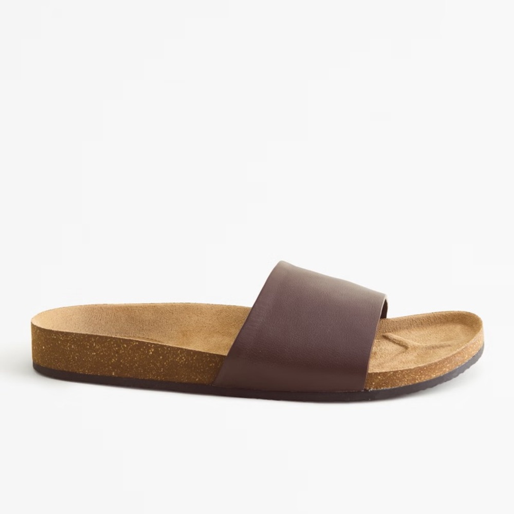 Abercrombie & Fitch Cork Slides Size 9